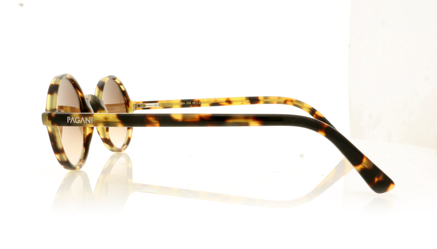Pagani Opera 228 Tortoise Sunglasses - Side