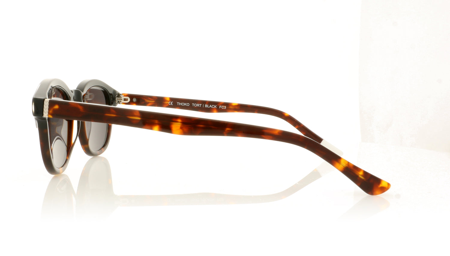 Pala Thoko Tort Black Tortoise Sunglasses - Side