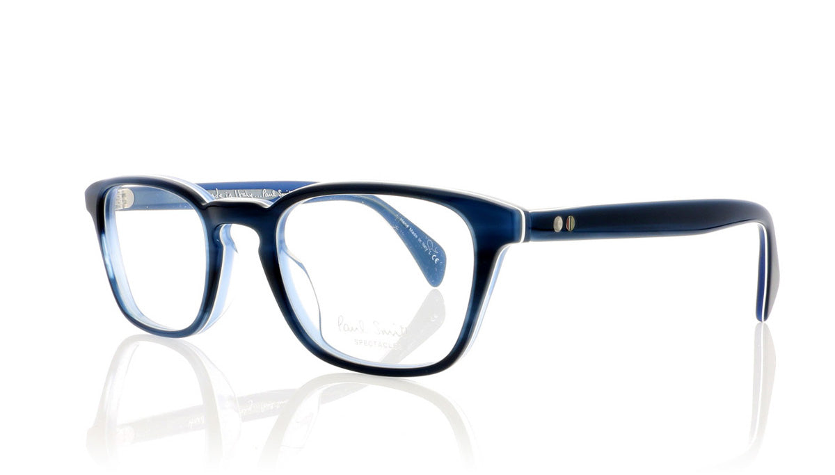 Paul Smith Goswell PM8249U 1498 Navy Horn Glasses - Angle