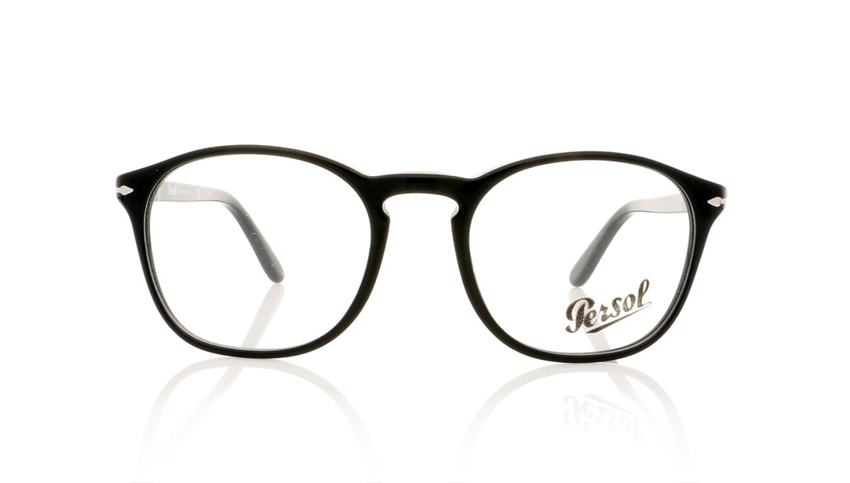Persol 3007V 95 Black Glasses - Front