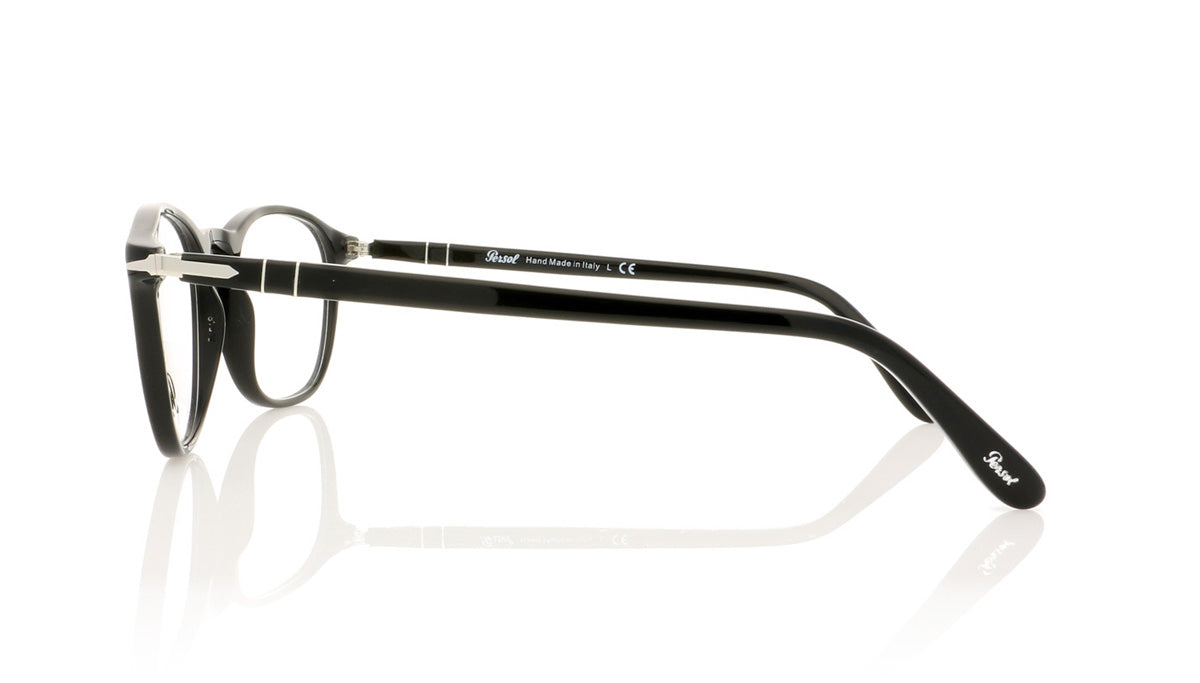 Persol 3007V 95 Black Glasses - Side