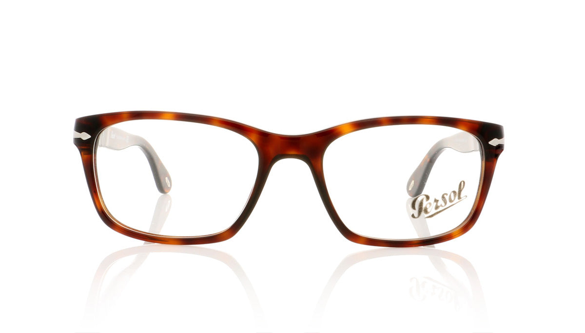 Persol 3012-V 24 Havana Glasses - Front