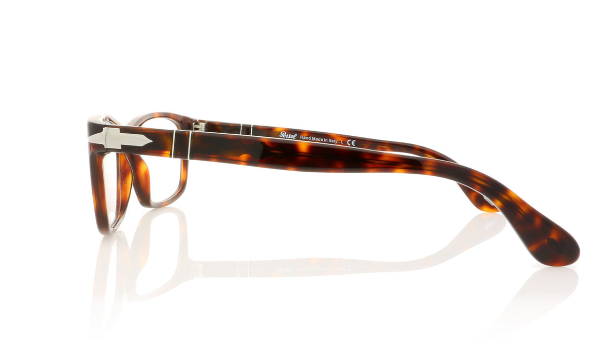 Persol 3012-V 24 Havana Glasses - Side