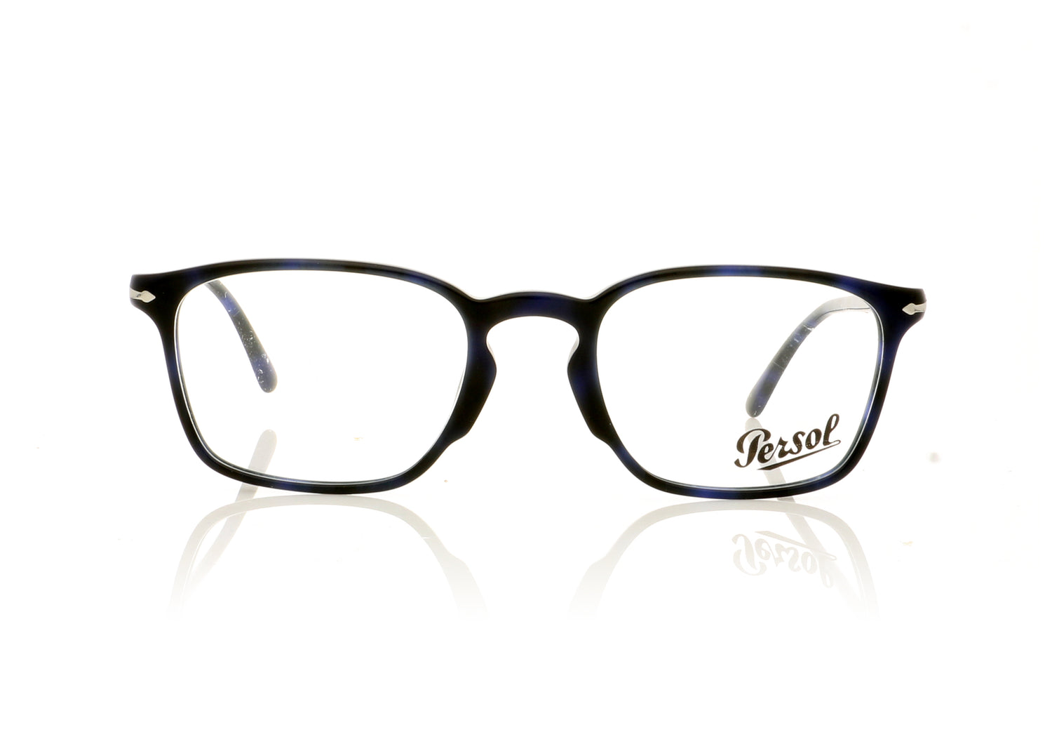 Persol 0PO3227V 1099 Blue Grid Glasses - Front