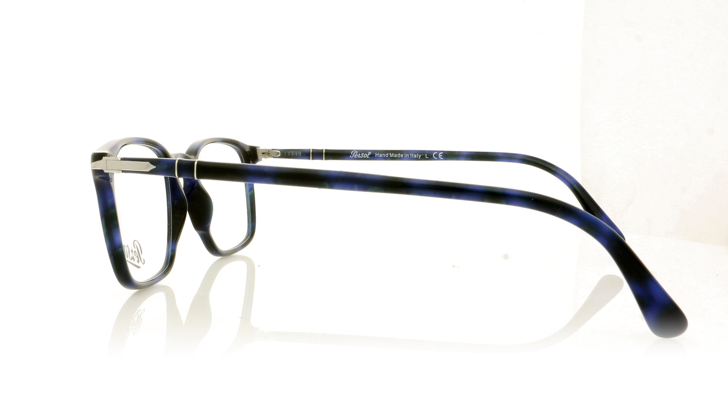 Persol 0PO3227V 1099 Blue Grid Glasses - Side