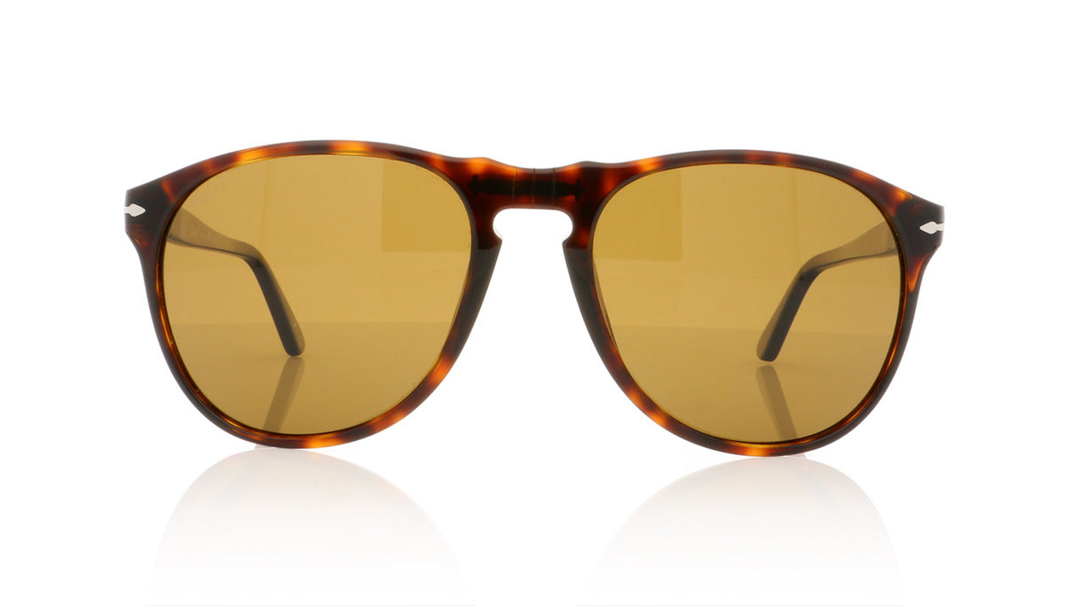 Persol 0PO9649S 24/57 Havana Sunglasses - Front