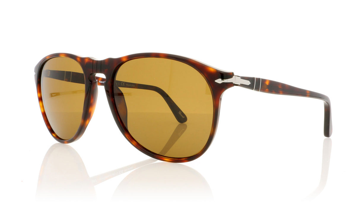 Persol 0PO9649S 24/57 Havana Sunglasses - Angle