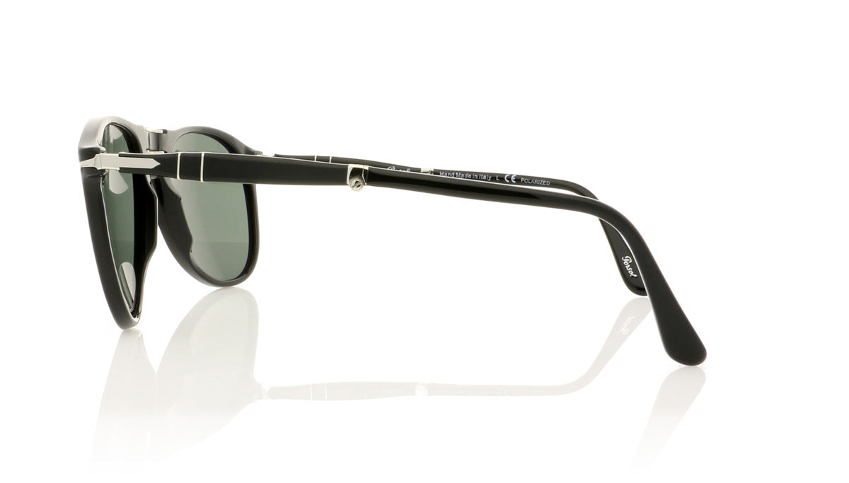 Persol 9714-S 95/58 Black Polar Sunglasses - Side