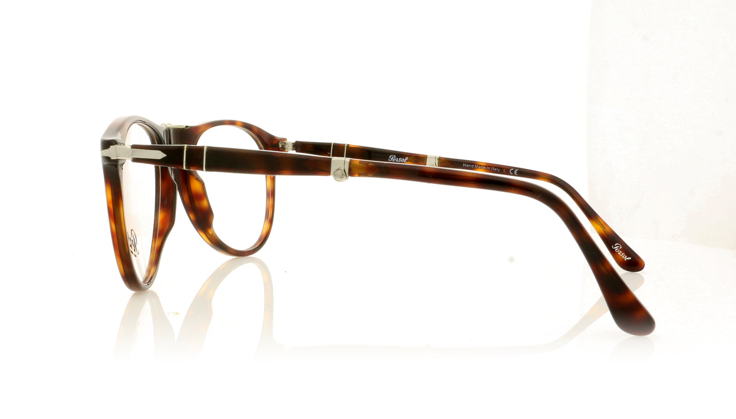 Persol 0PO9714VM 24 Havana Glasses - Side