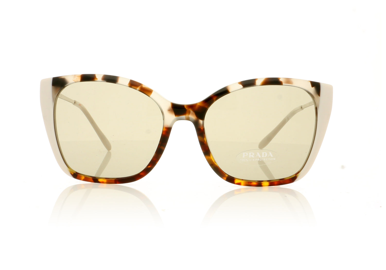 Prada 0PR 12XS 04B5J2 Havana Sunglasses - Front