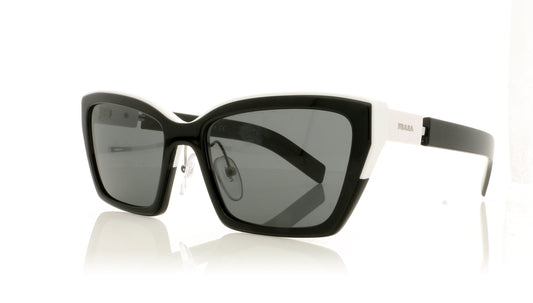 Prada 0PR 14XS 02C5S0 Black Sunglasses - Angle