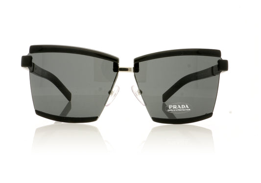 Prada 0PR 61XS 1AB5S0 Black Sunglasses - Front