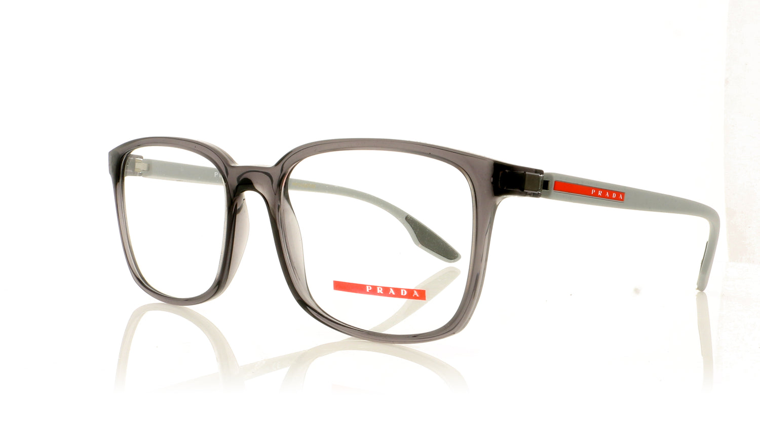 Prada 0PS 05MV 01D1O1 Grey Glasses - Angle