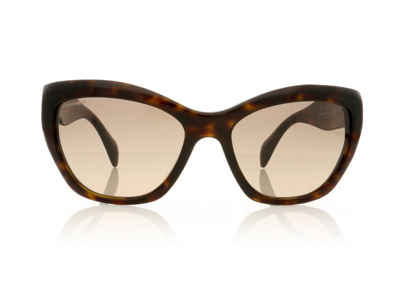 Prada SPR02Q 2AU-3DO Tortoise Glasses - Front