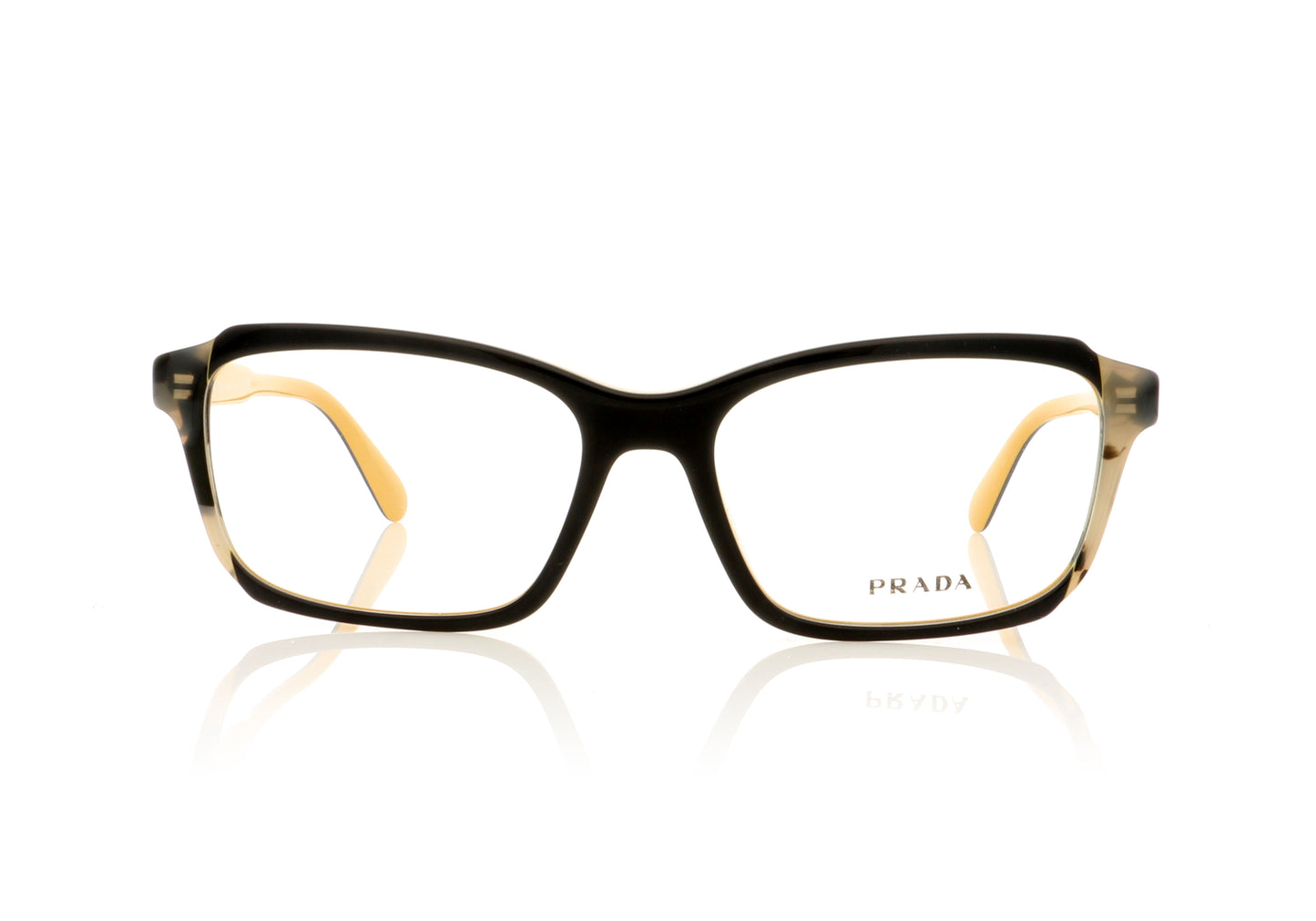 Prada VPR 01V 101 3OZ Glasses - Front