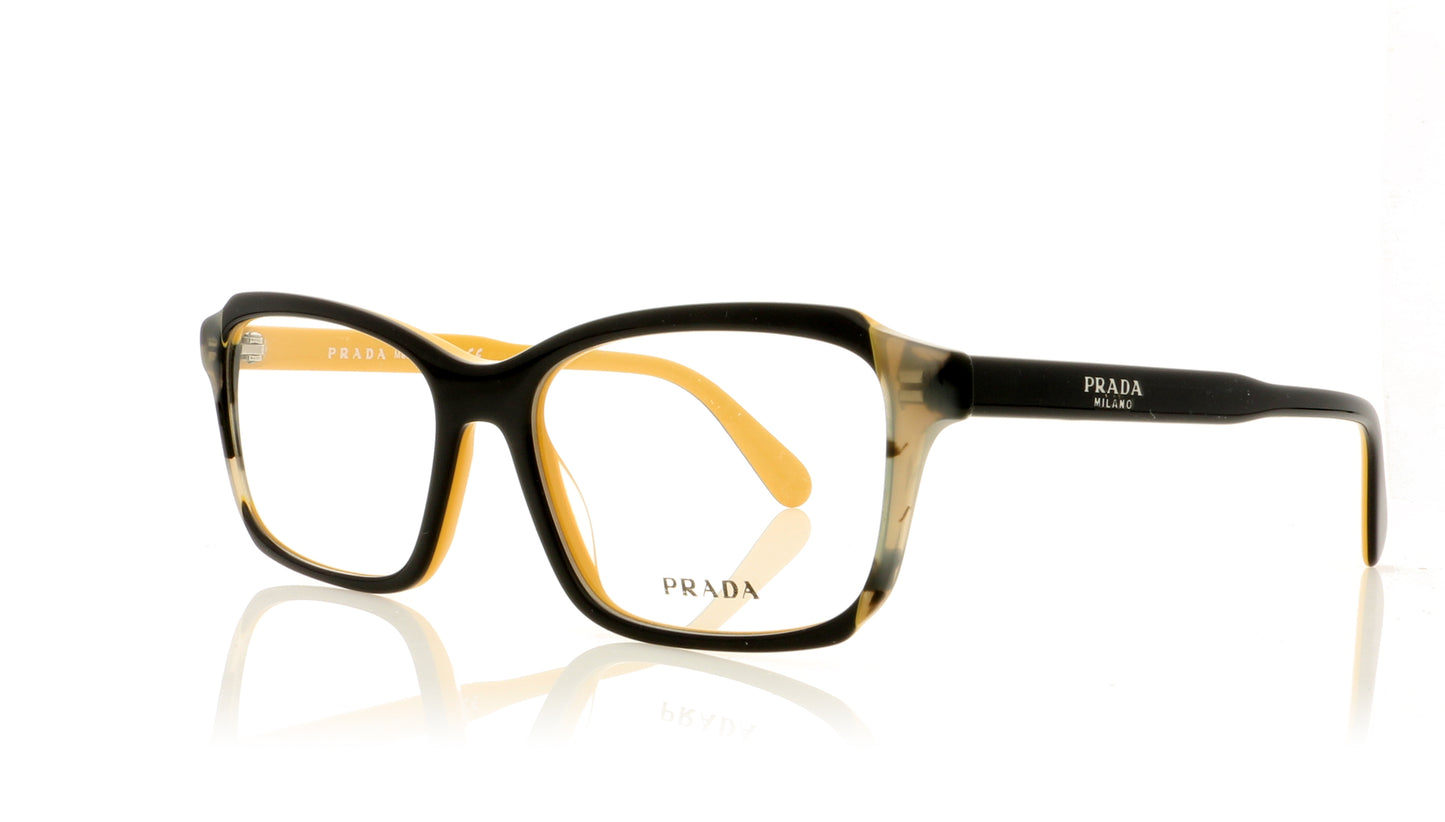 Prada VPR 01V 101 3OZ Glasses - Angle