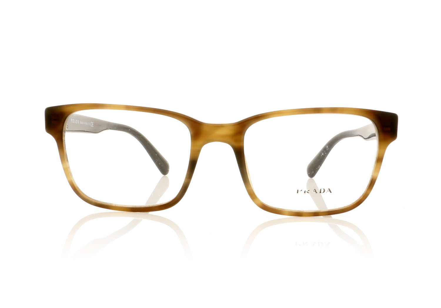 Prada VPR 06U 101 VYQ Glasses - Front