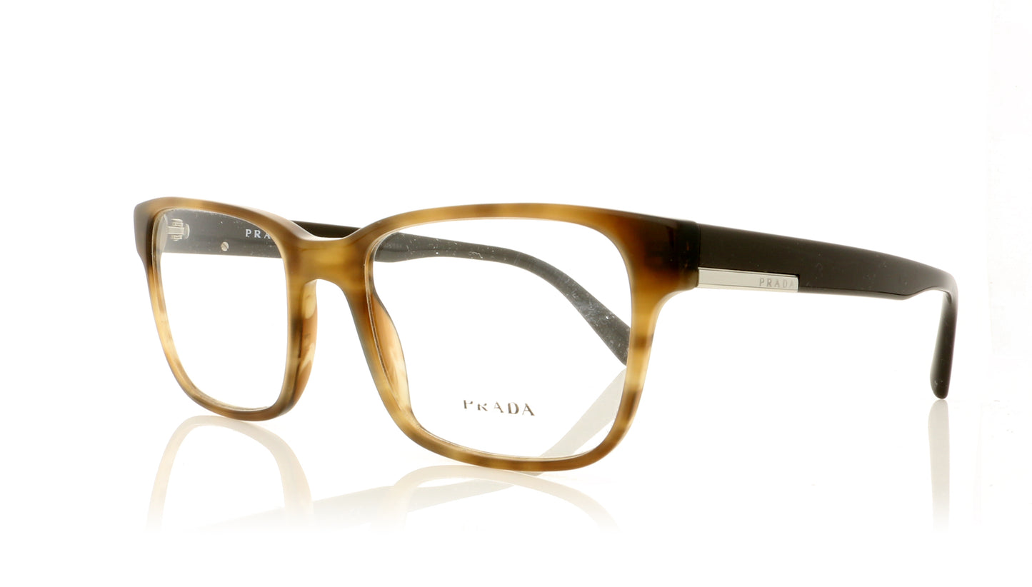 Prada VPR 06U 101 VYQ Glasses - Angle