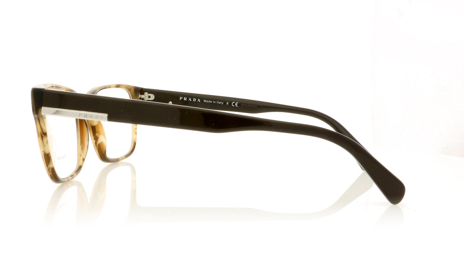Prada VPR 06U 101 VYQ Glasses - Side