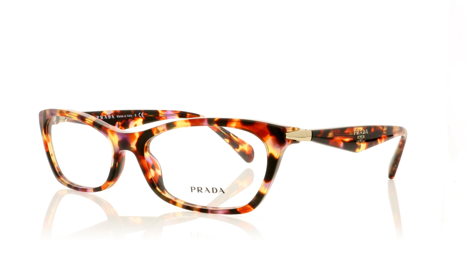 Prada VPR 15P 101 MAX Glasses - Angle