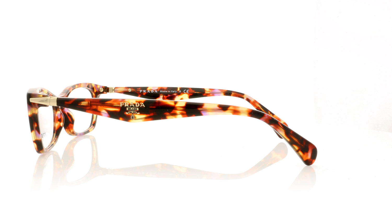 Prada VPR 15P 101 MAX Glasses - Side