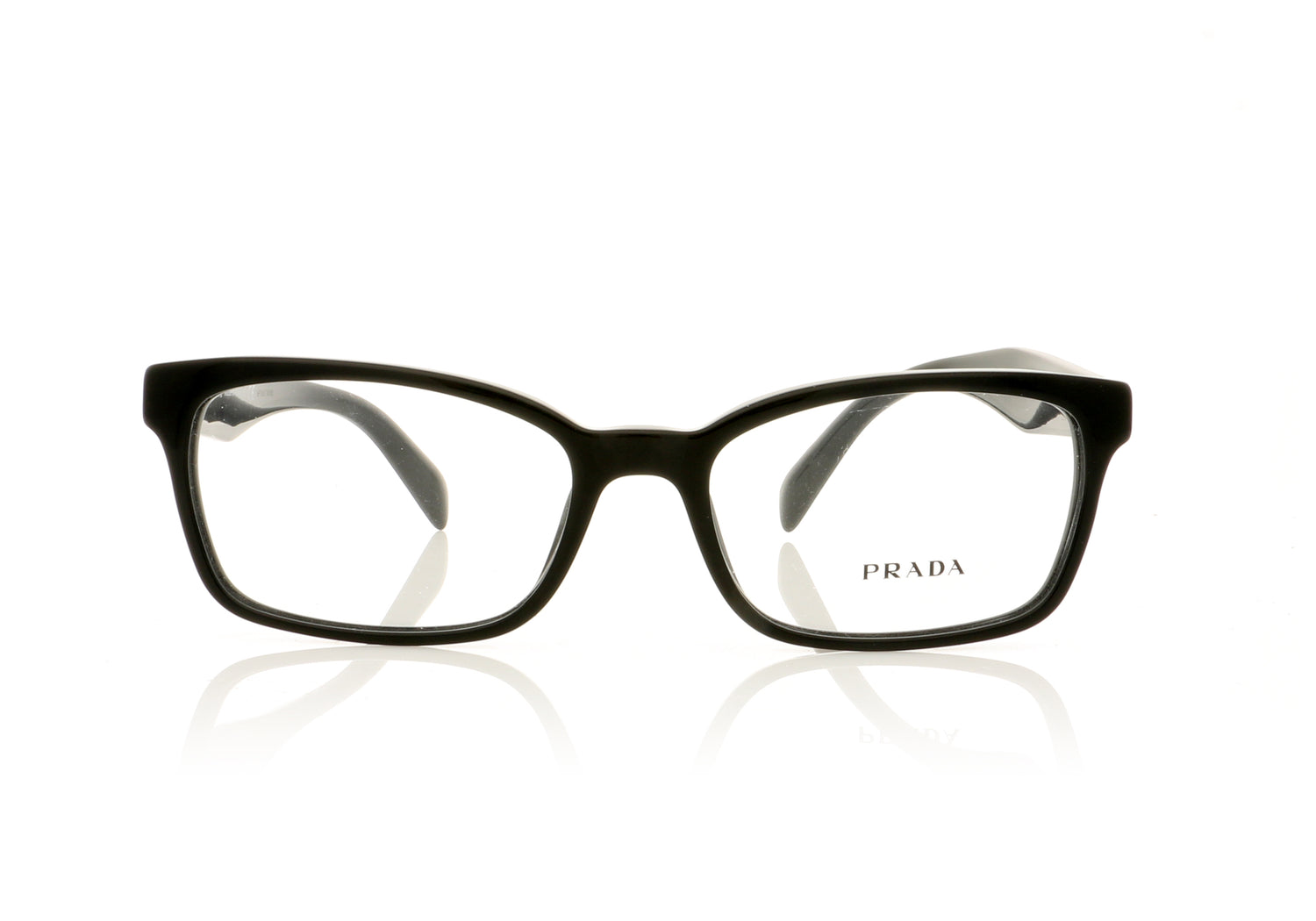 Prada 0PR 18T VPR 18T 1AB-101 Black Glasses - Front