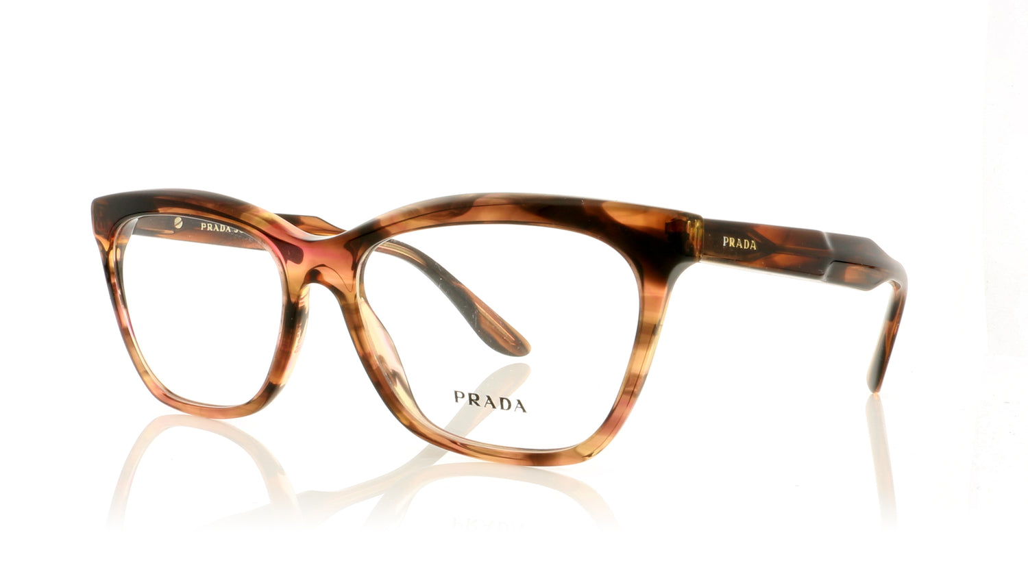 Prada VPR 24S 101 UEO Glasses - Angle