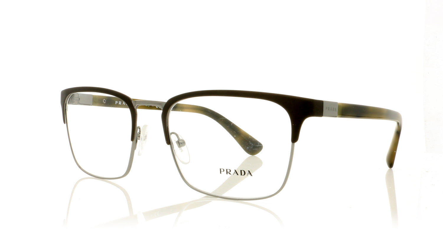 Prada VPR 54T 101 U6C Glasses - Angle