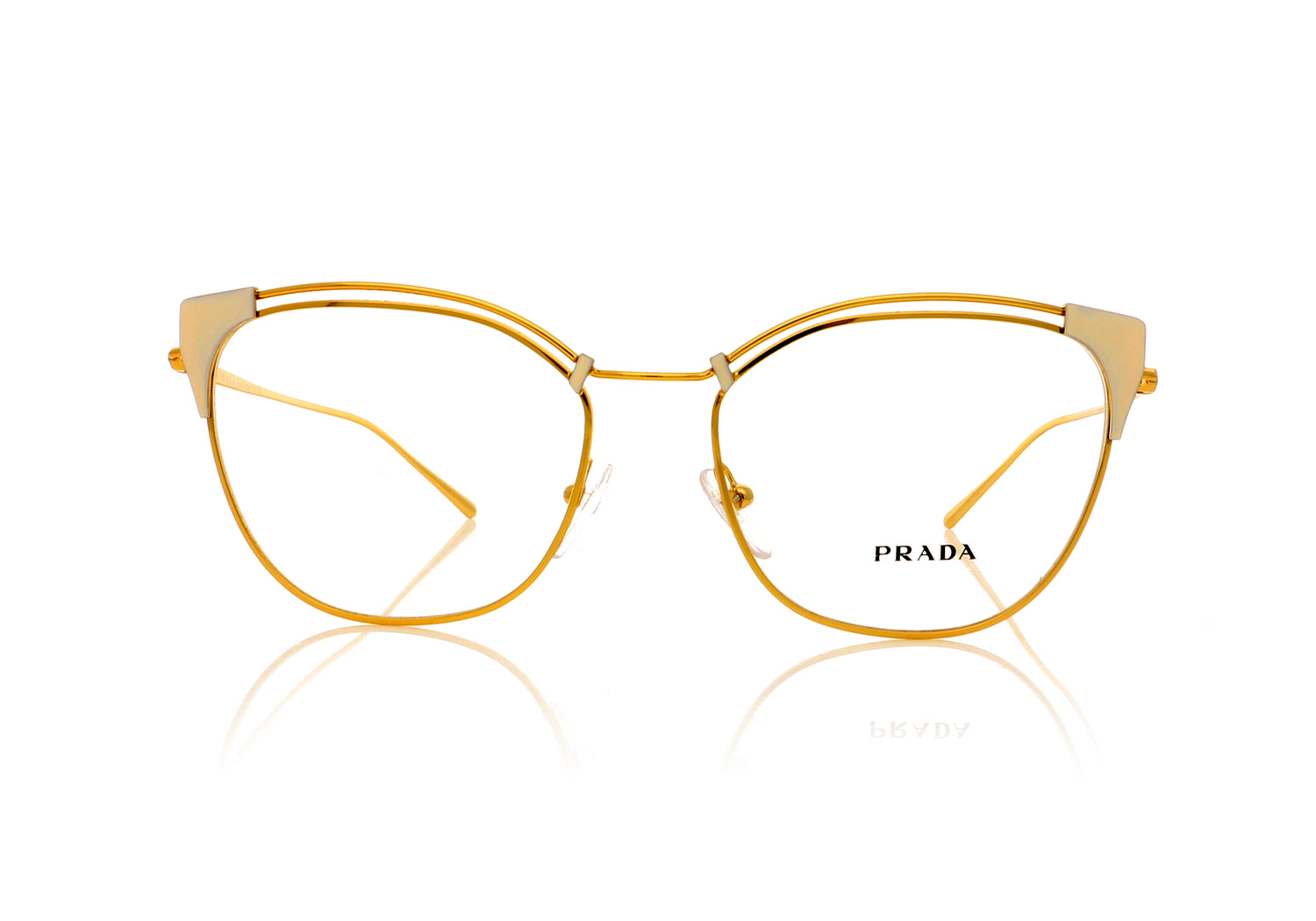 Prada VPR 62U 101 YDD Glasses - Front