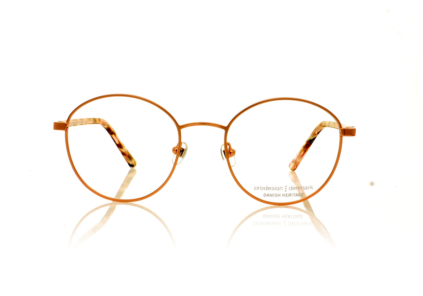 ProDesign PD4167 2312 Rose Gold Glasses - Front