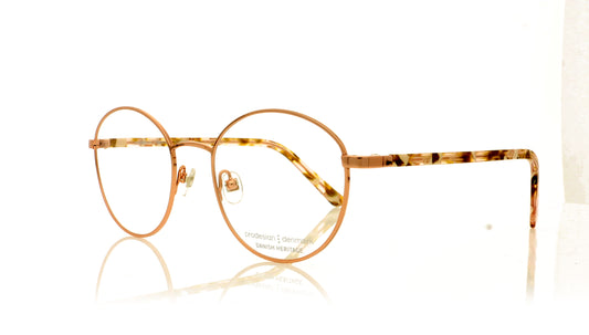ProDesign PD4167 2312 Rose Gold Glasses - Angle