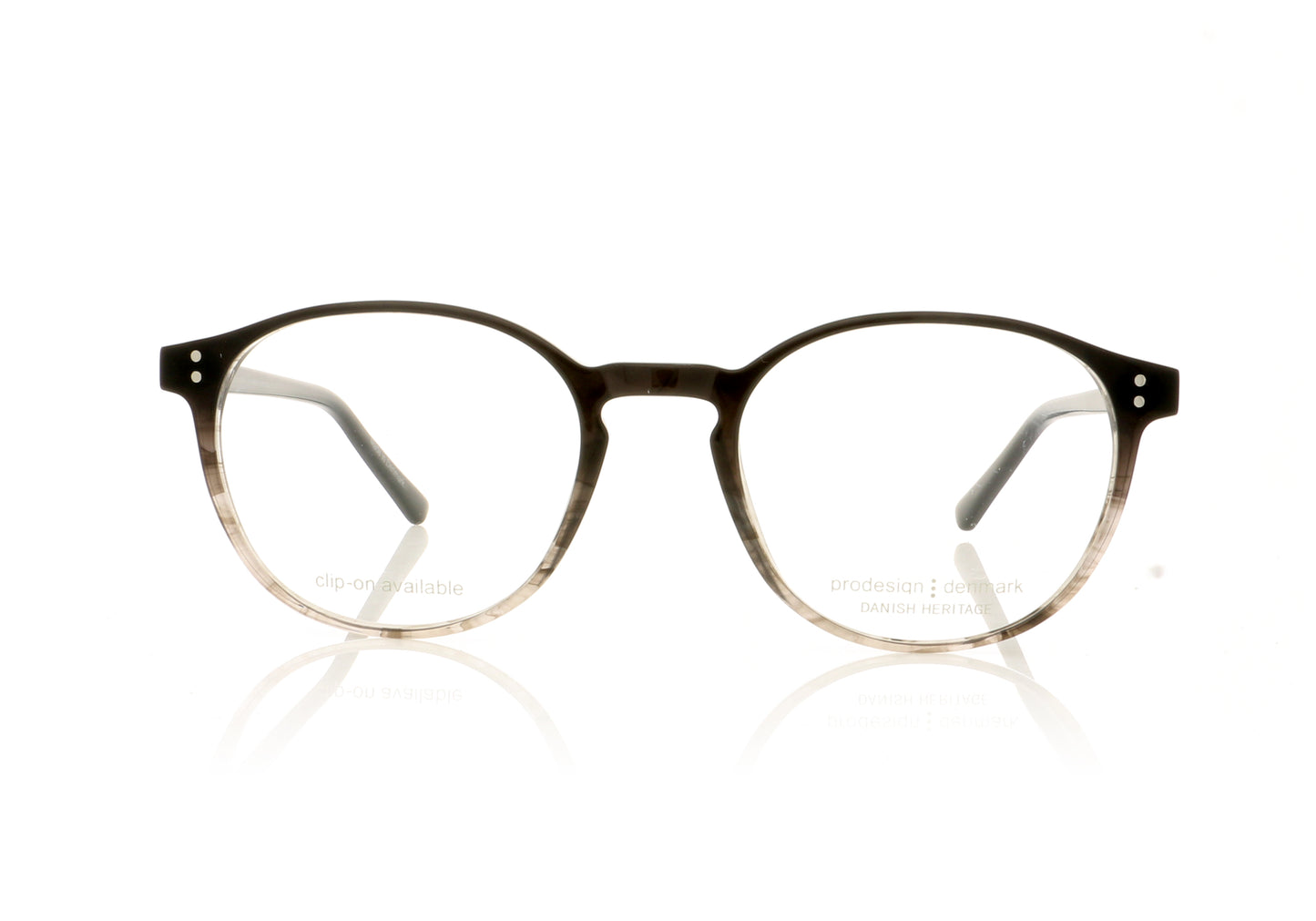 ProDesign 4771 6042 Black Glasses - Front