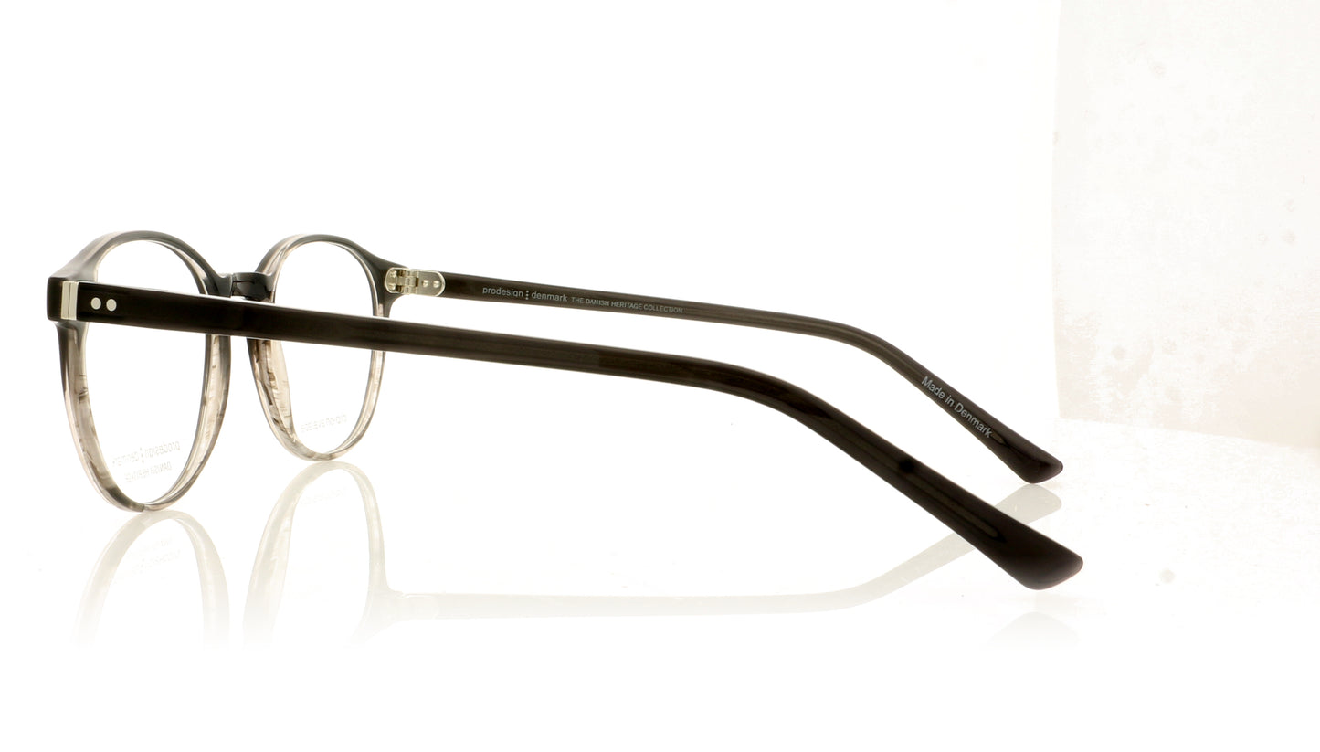 ProDesign 4771 6042 Black Glasses - Side