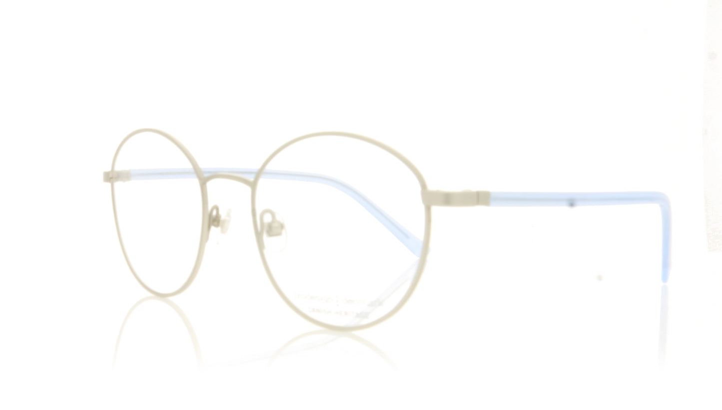 ProDesign PD4167 1012 Silver Glasses - Angle