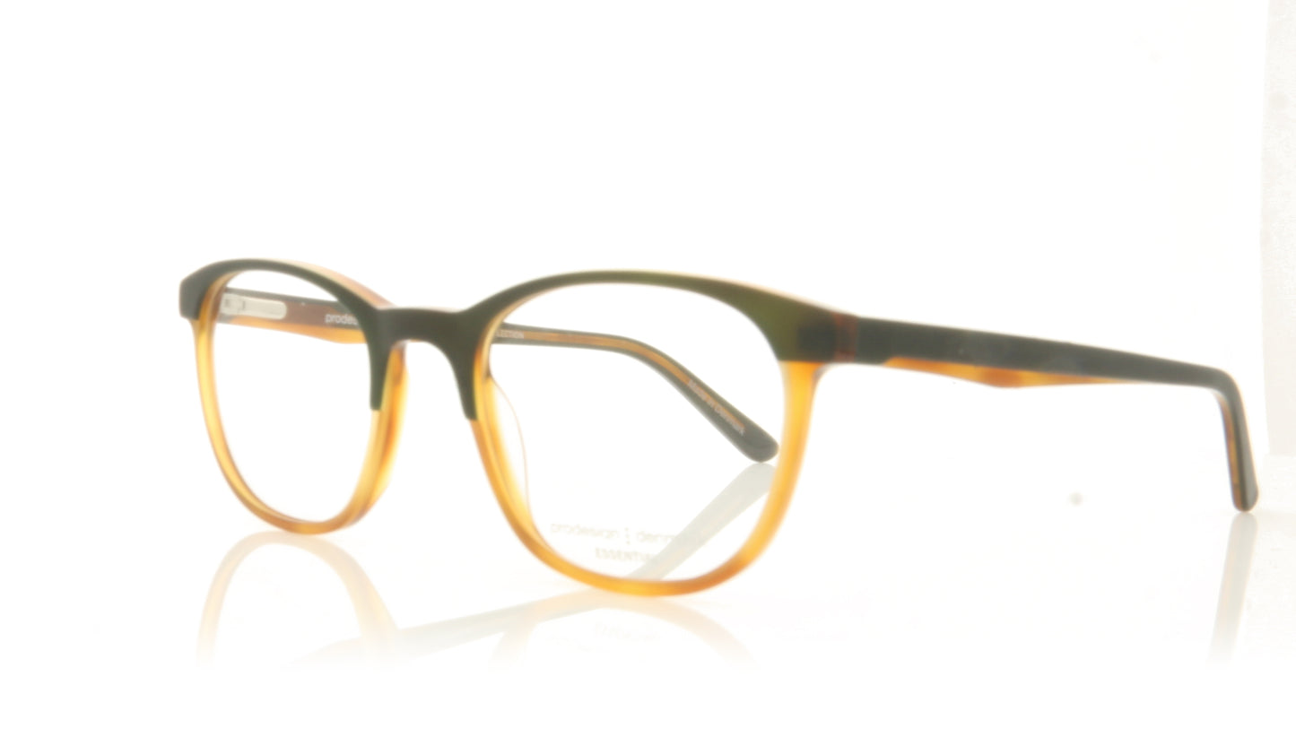 ProDesign PD3608 6031 Brown Glasses - Angle