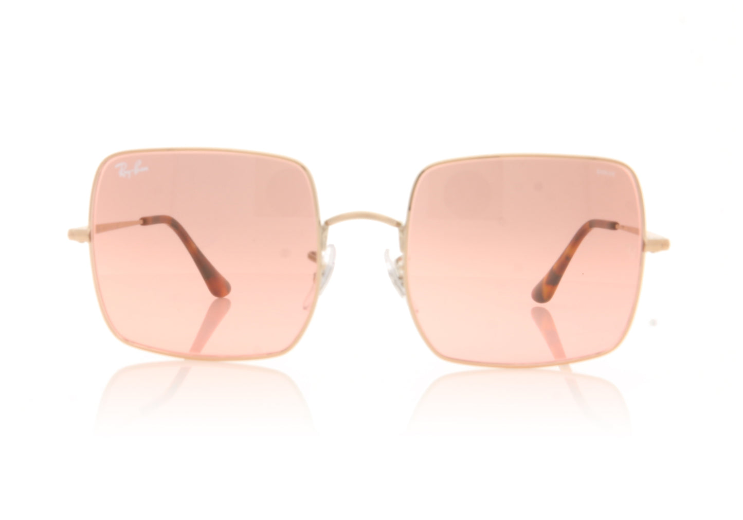 Ray-Ban Square 9151AA Copper Sunglasses - Front