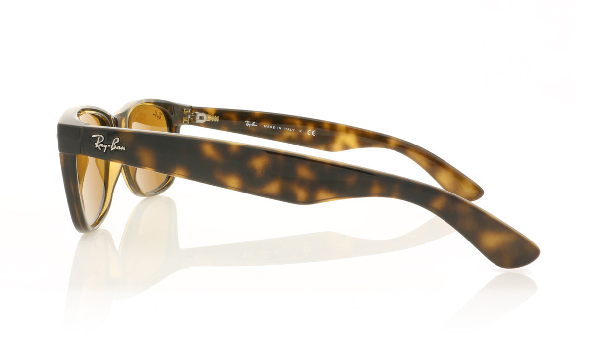 Ray-Ban New Wayfarer 710 Light Havana Sunglasses - Side