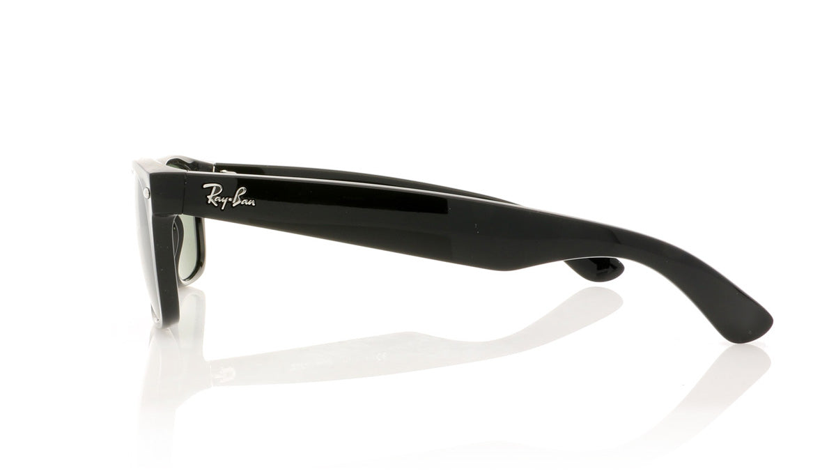 Ray-Ban New Wayfarer 901 Black Sunglasses - Side