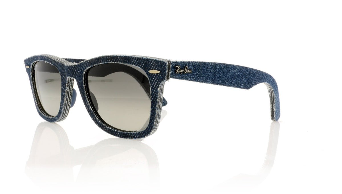 Ray-Ban Wayfarer RB2140 116371 Jeans Sunglasses - Side