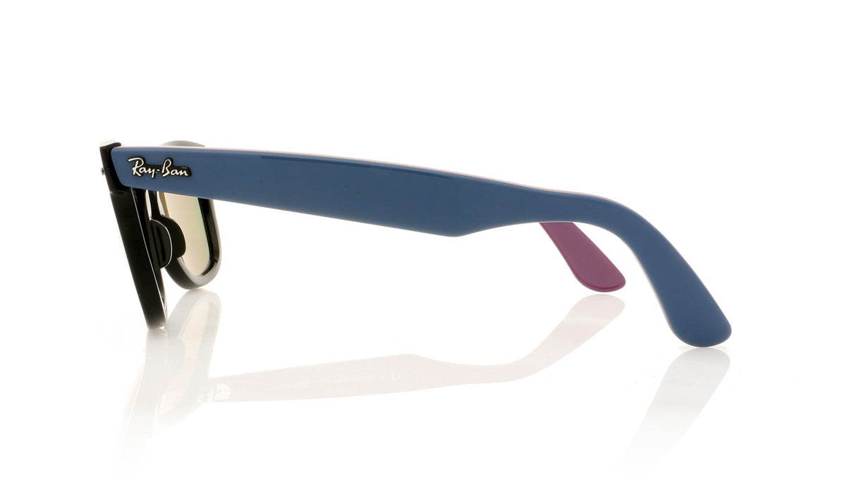 Ray-Ban Wayfarer RB2140 11744T Black Sunglasses - Side