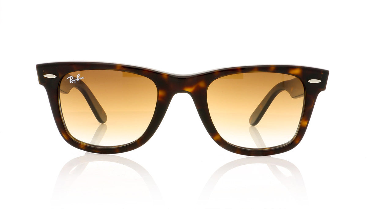 Ray-Ban Wayfarer RB2140 902/51 Tortoise Sunglasses - Front