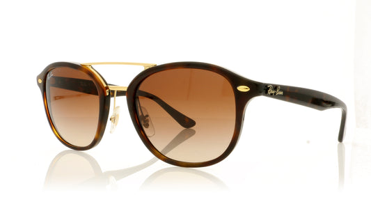 Ray-Ban RB2183 1225/13 Havana Gold Sunglasses - Angle