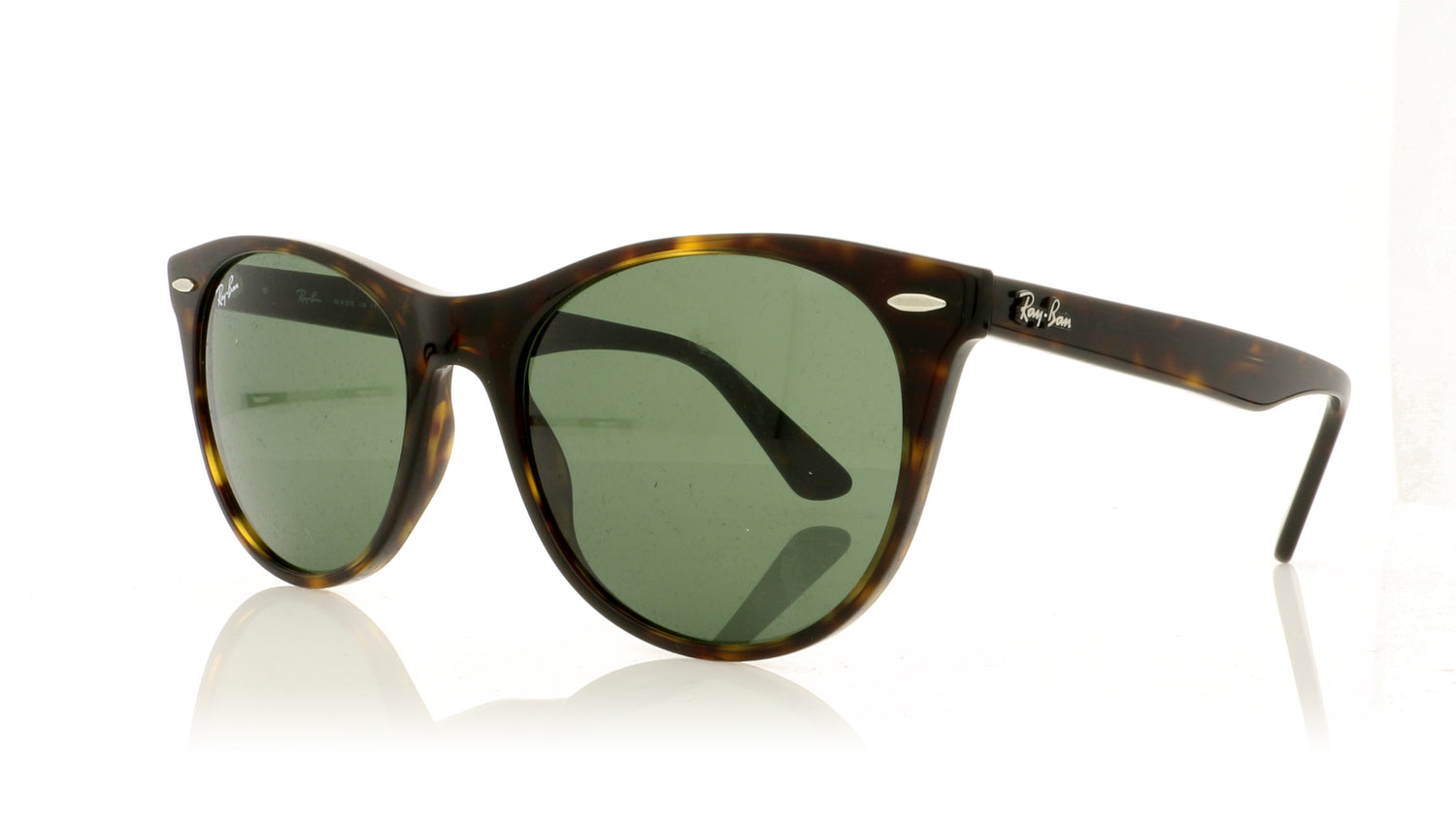 Ray-Ban Wayfarer Ii 902/31 Havana Sunglasses - Angle