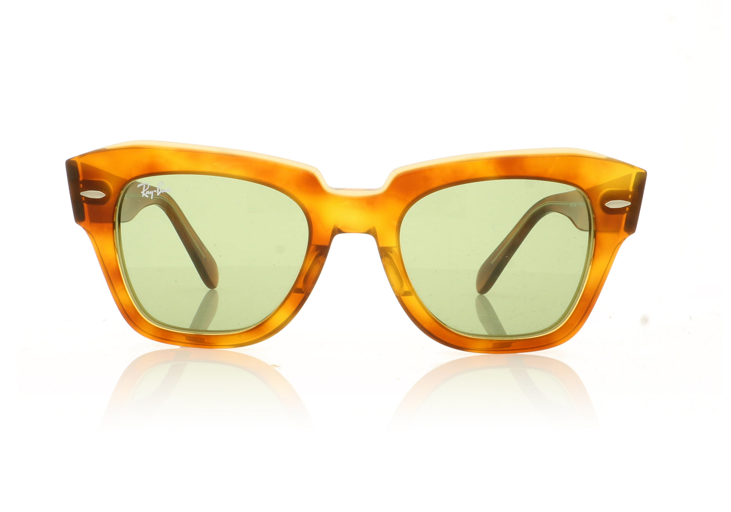 Ray-Ban State Street 12934E Top Tortoise Sunglasses - Front