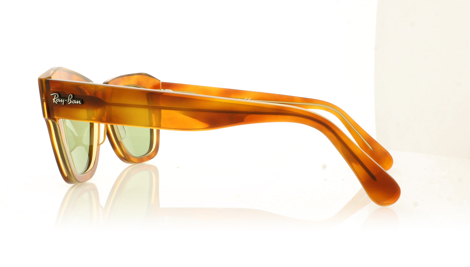 Ray-Ban State Street 12934E Top Tortoise Sunglasses - Side