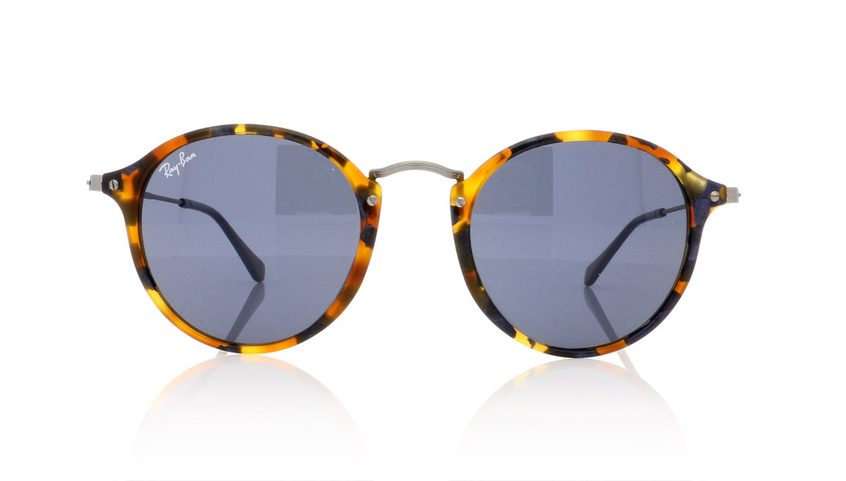 Ray-Ban RB2447 1158R5 Spottd Blu Hav Sunglasses - Front
