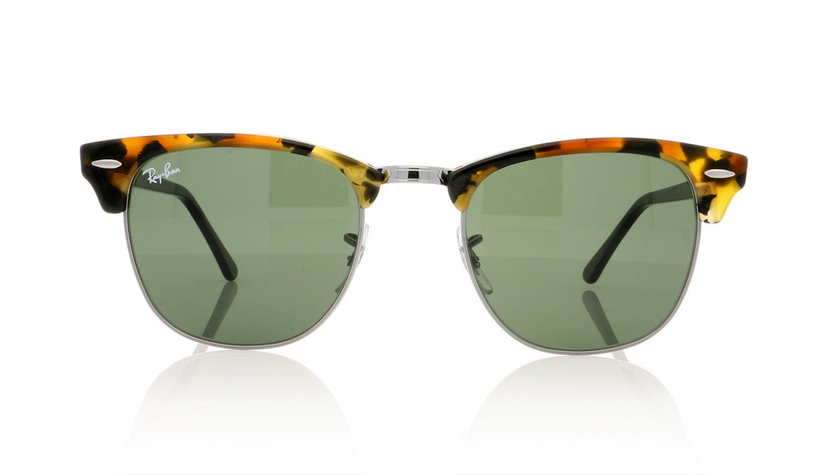 Ray-Ban RB3016 1157 Spotted Black Hav Sunglasses - Front