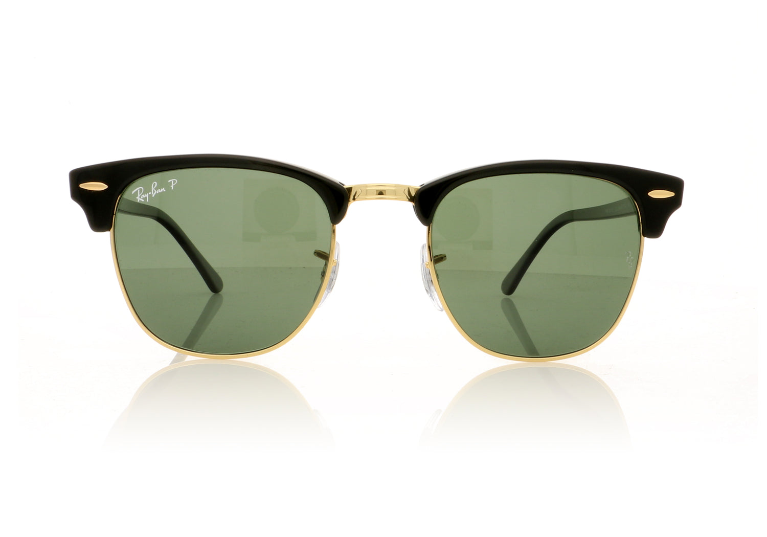 Ray-Ban Clubmaster 901/58 Black Sunglasses - Front