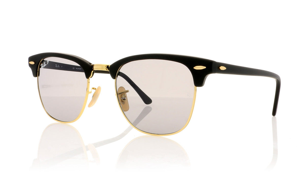 Ray-Ban RB3016 901SP2 Mt Blck Sunglasses - Angle