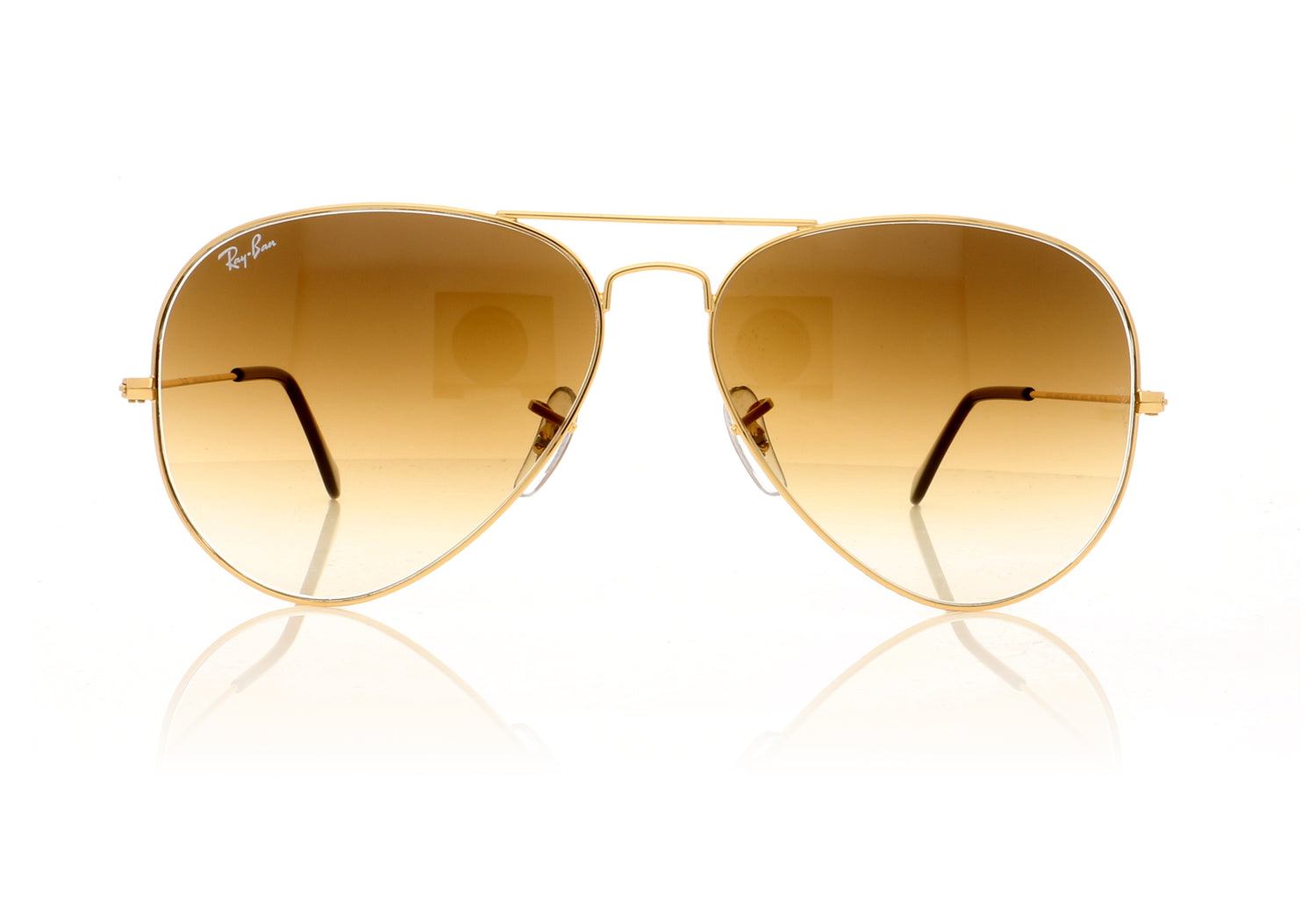 Ray-Ban Aviator Large Metal 001/51 Gold Sunglasses - Front
